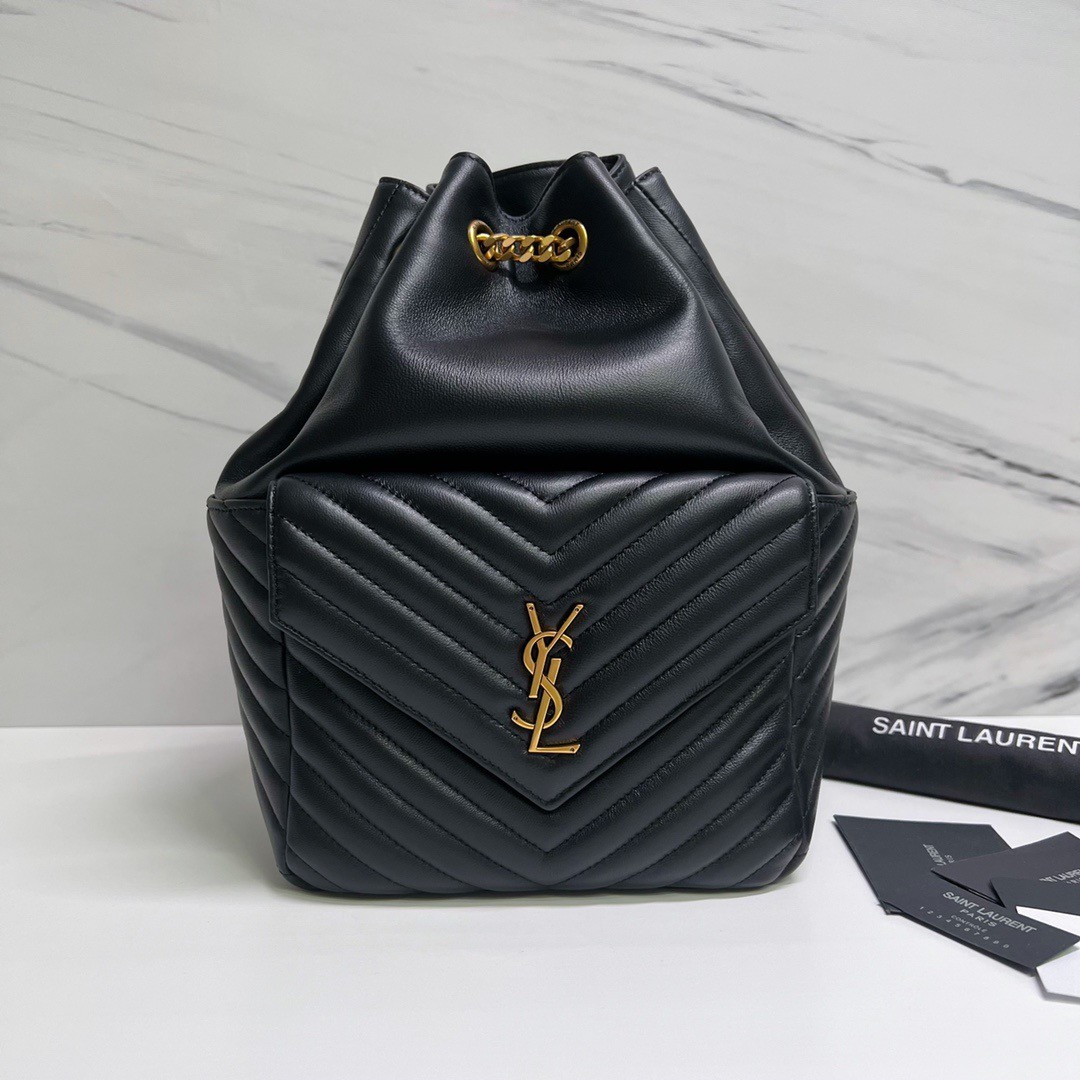Saint Laurent YSL Sheepskin Backpack