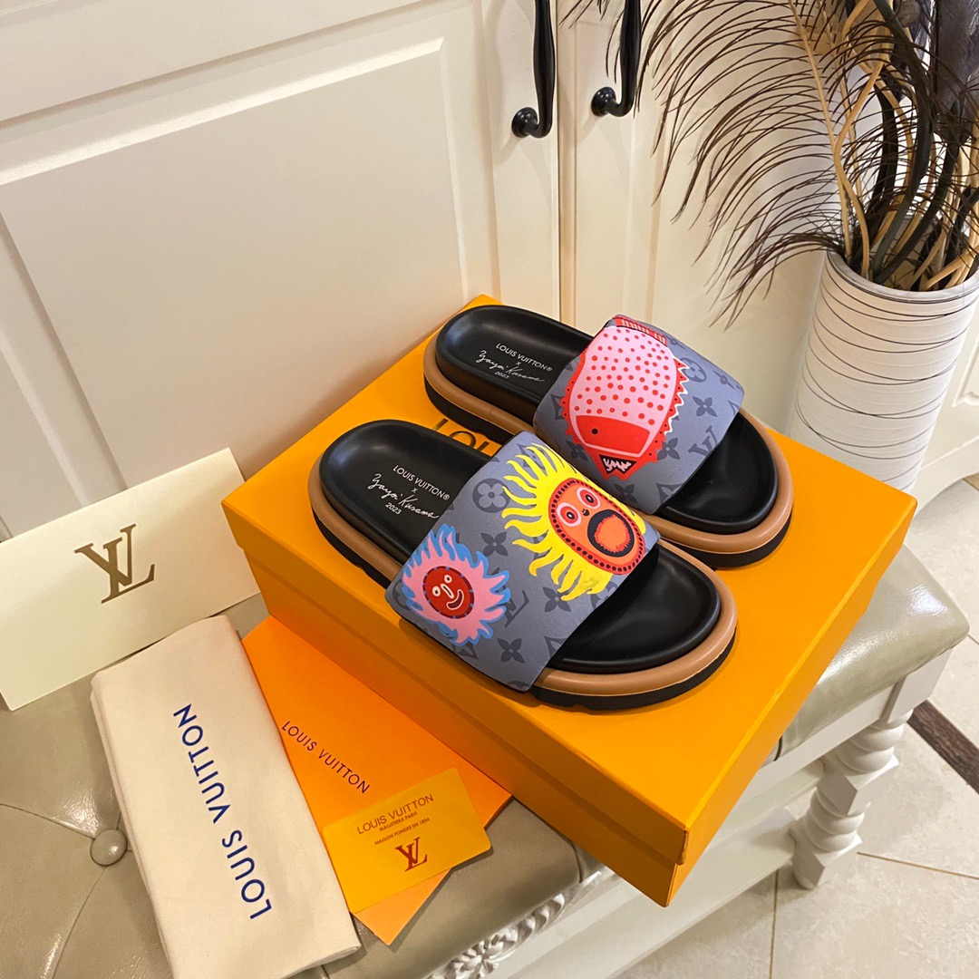 Louis Vuitton LV Pillow Yayoi Kusama Slide Sandal