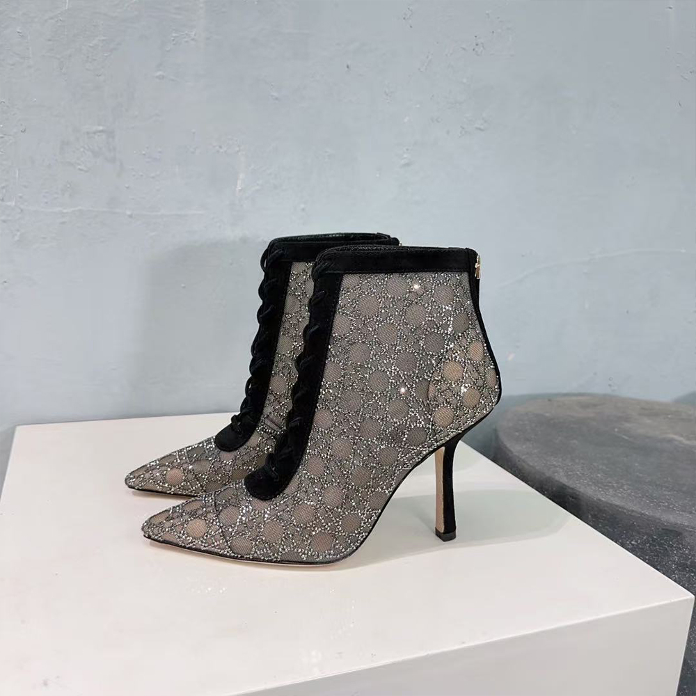 Dior Capture Heeled Ankle Boot (Replica)