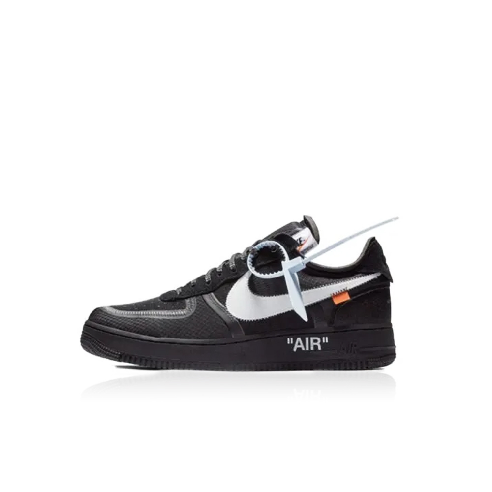 OFF-WHITE x Air Force 1 Low Black White 2.0