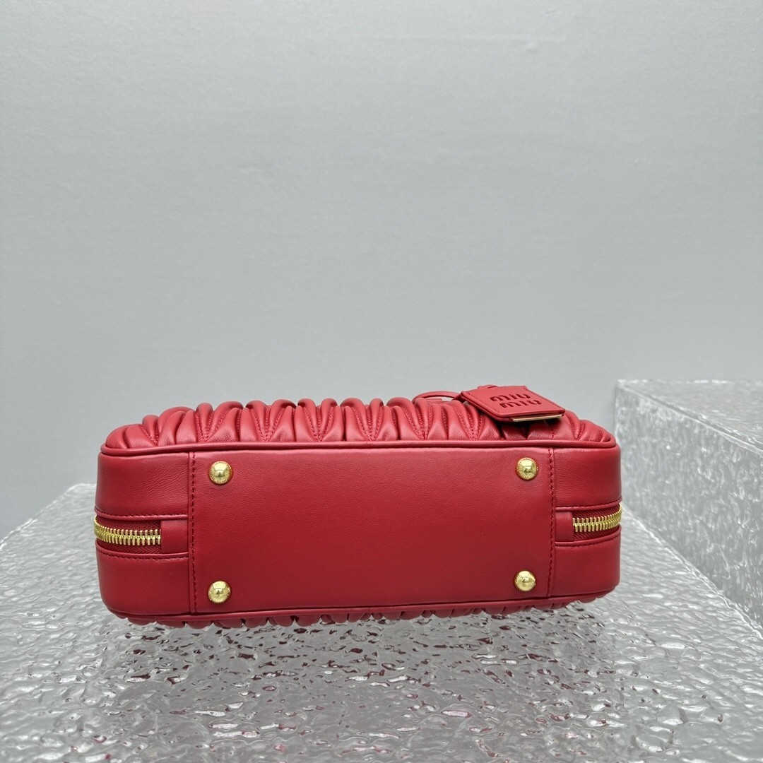 MiuMiu arcadie matelassé nappa leather bag