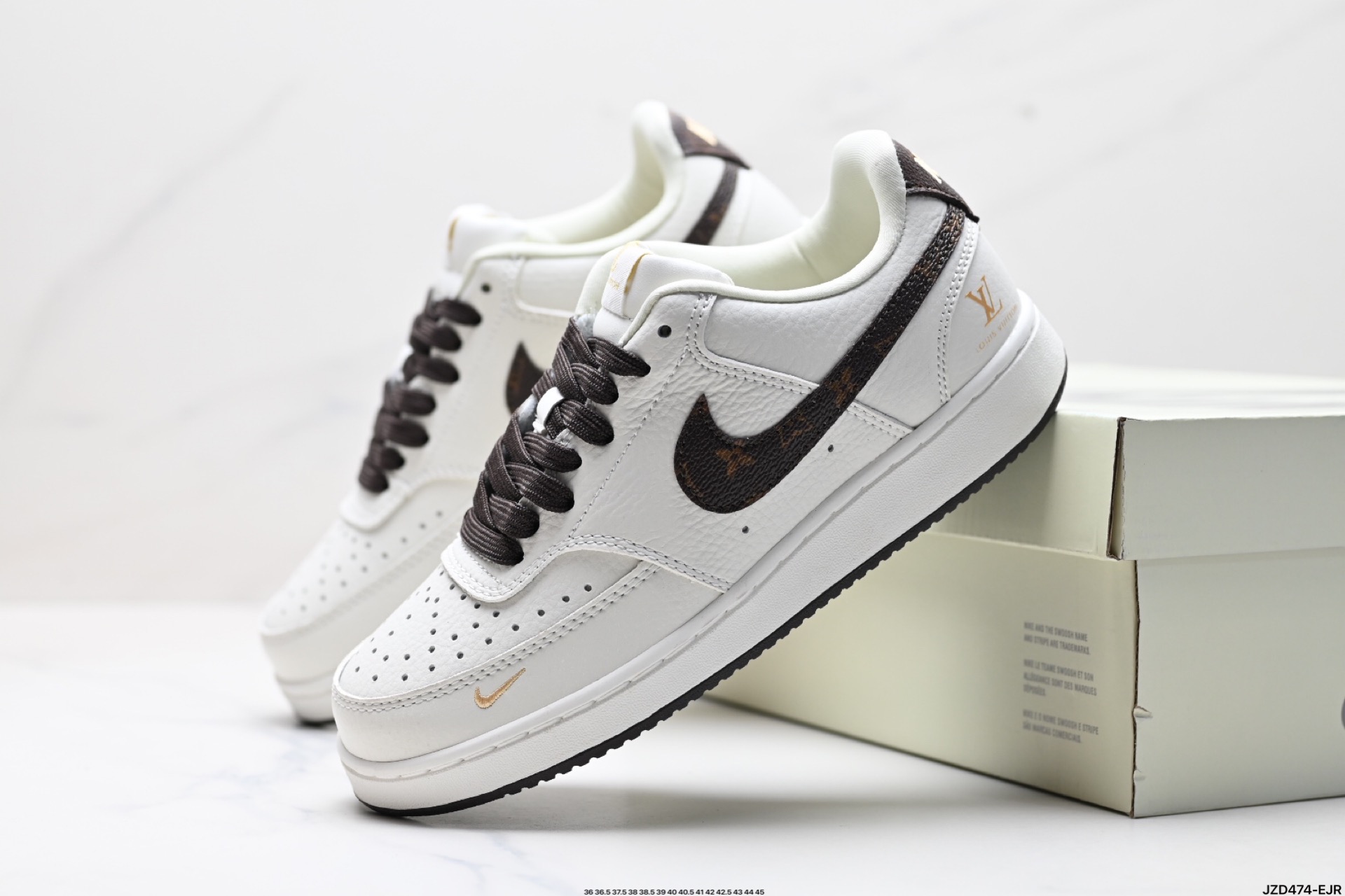 Louis Vuitton x Nike low-top sneakers