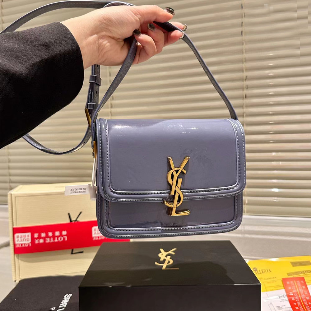 Saint Laurent YSL SOFLERINO Box Glossy Bag