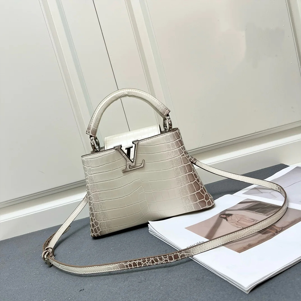 Louis Vuitton LV N98177 Matte White Himalayan Gold Buckle