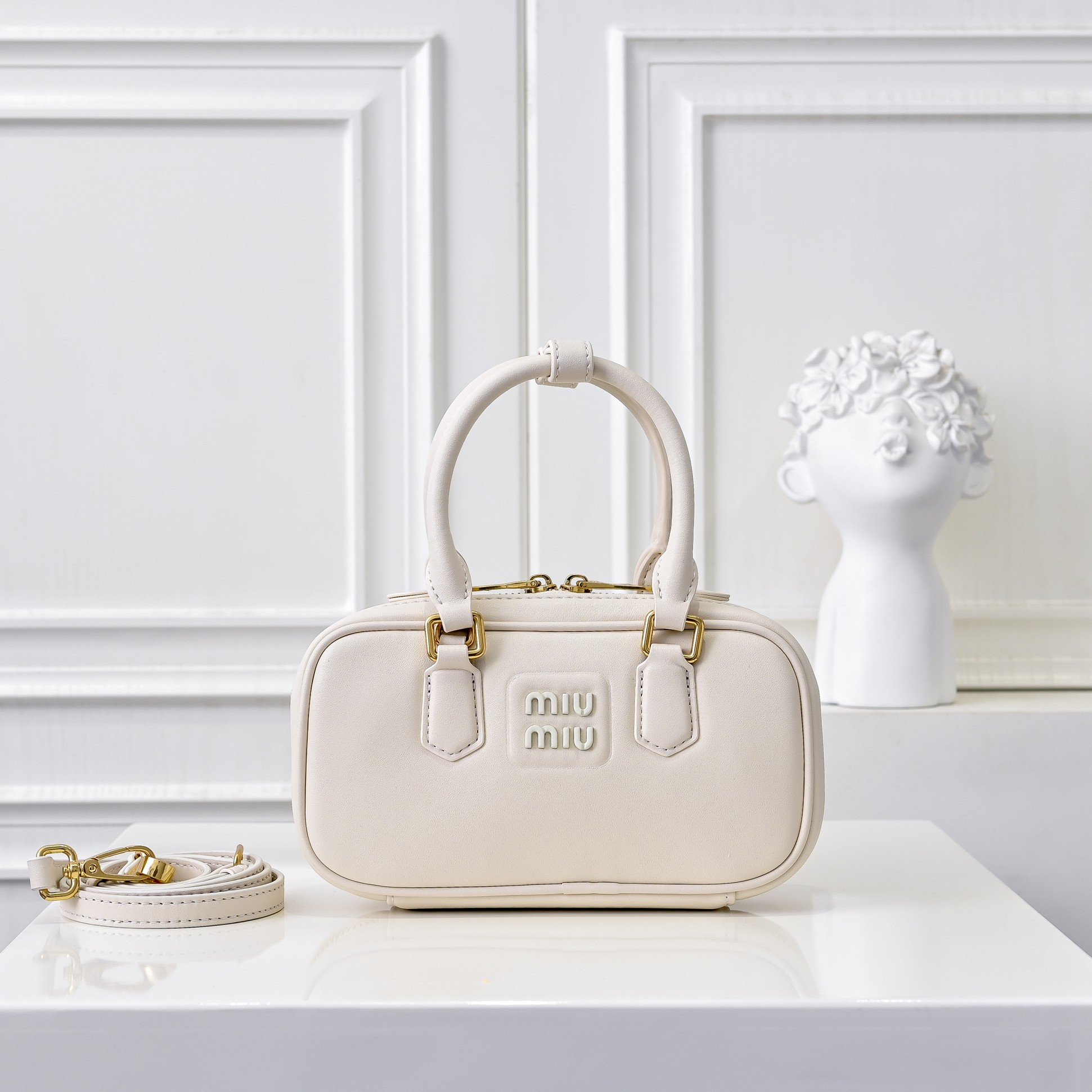 Miumiu Arcadie leather bag