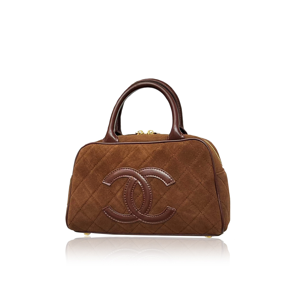 Chanel Vintage Suede Bag