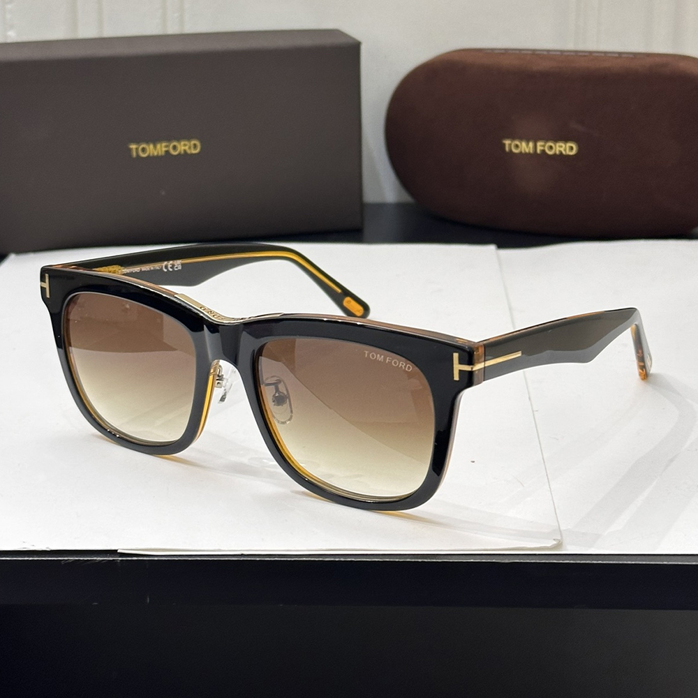 Tom Ford Gradient Clear Sunglasses Top Quality