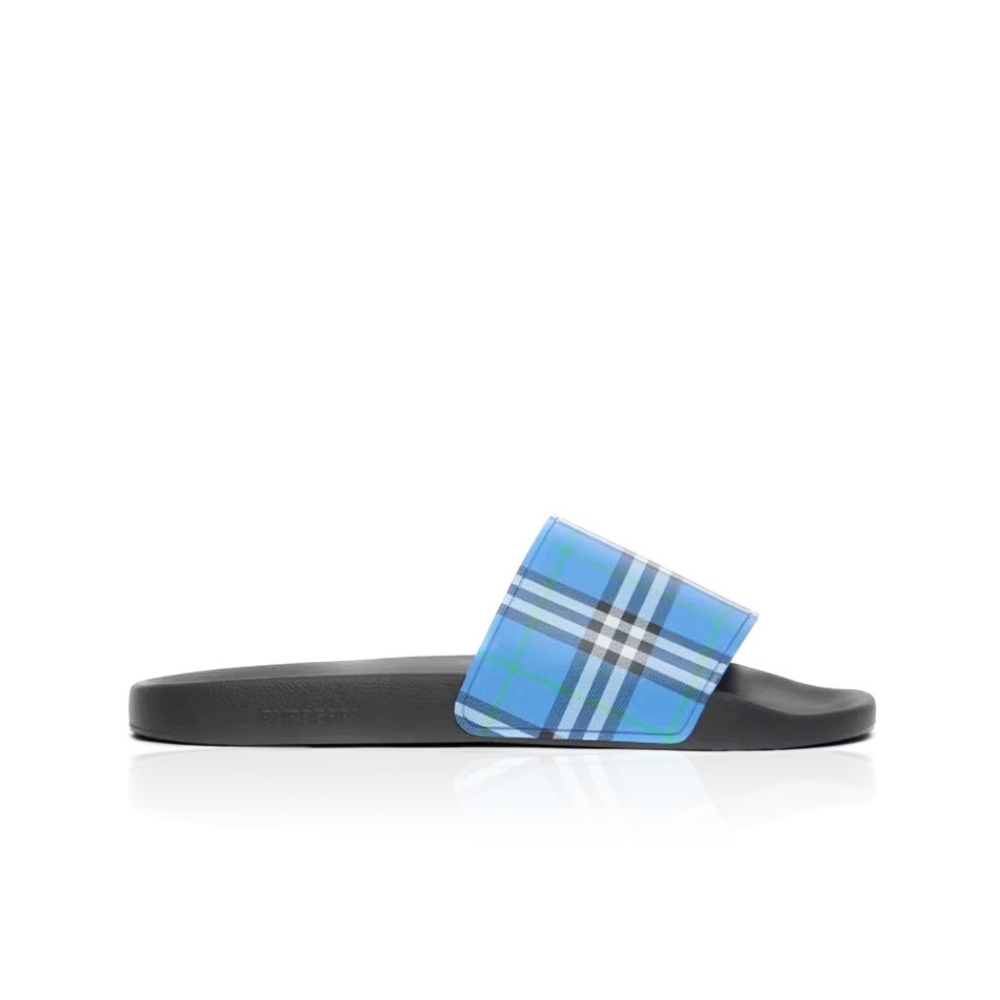 Burberry Check Printing Leisure And Comfort Shoes Sandal