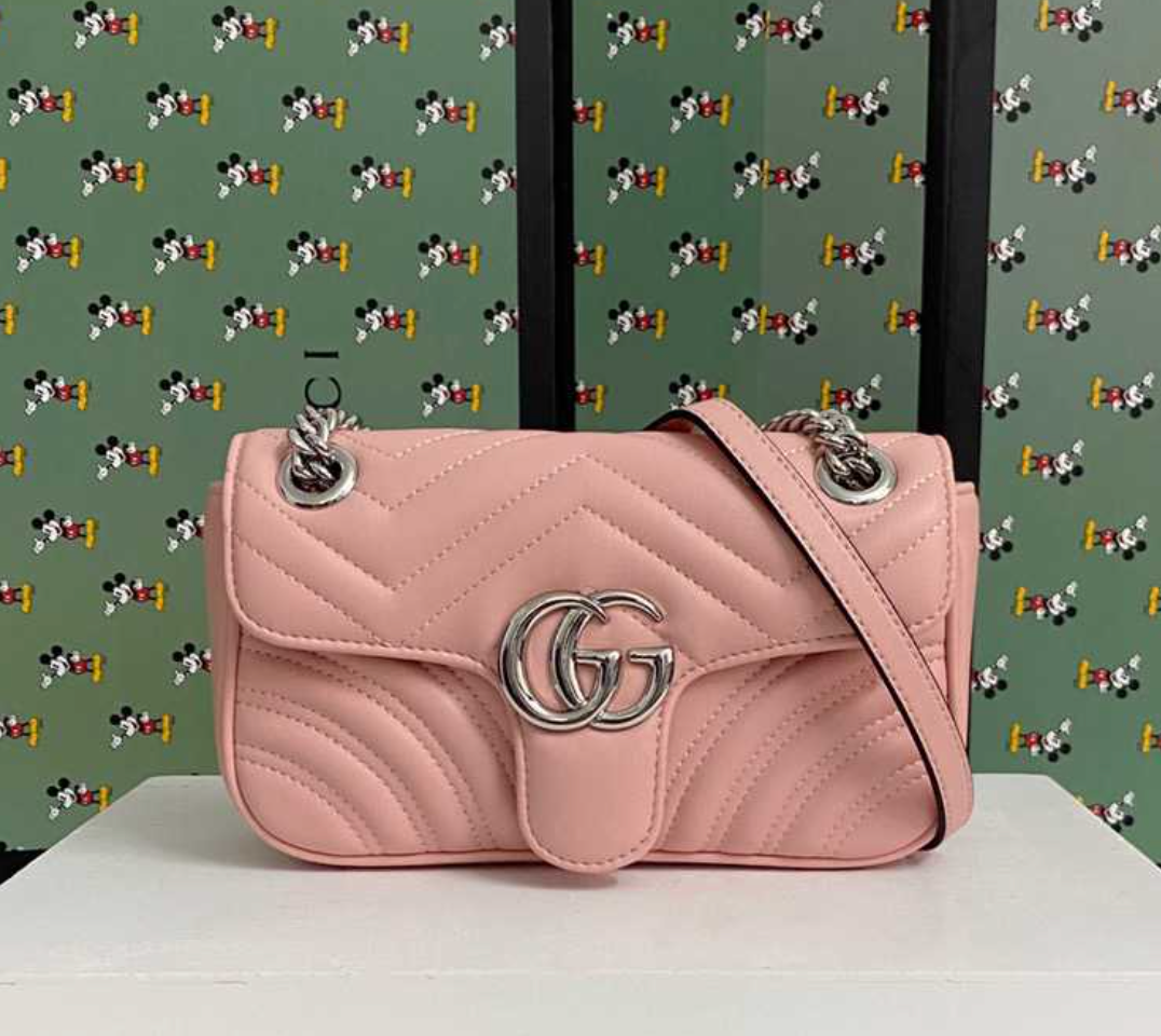 Gucci GG Marmont -Silver buckle
