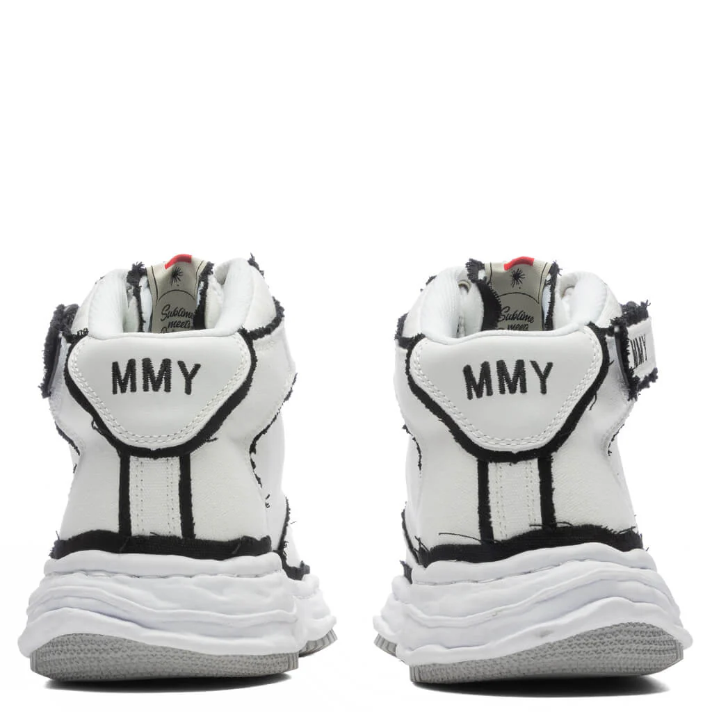 MIHARA YASUHIRO Wayne Overhanging Canvas High - White