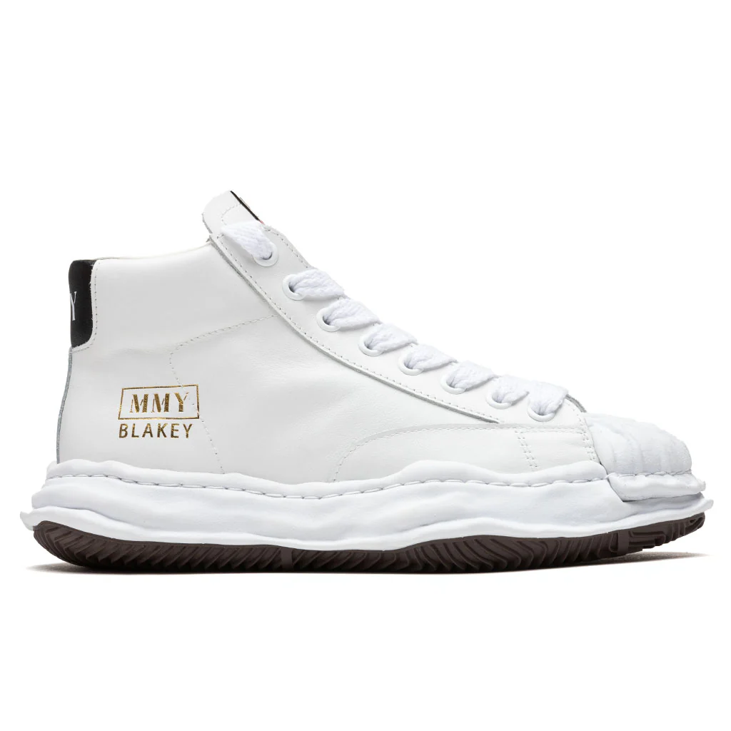 MIHARA YASUHIRO Blakey Hi Leather - White