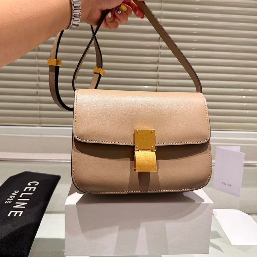 CELINE Liege Calfskin Box Flap Bag