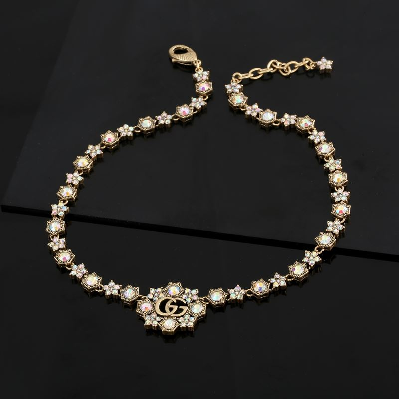 Gucci Colored Diamond Necklace Jewelry