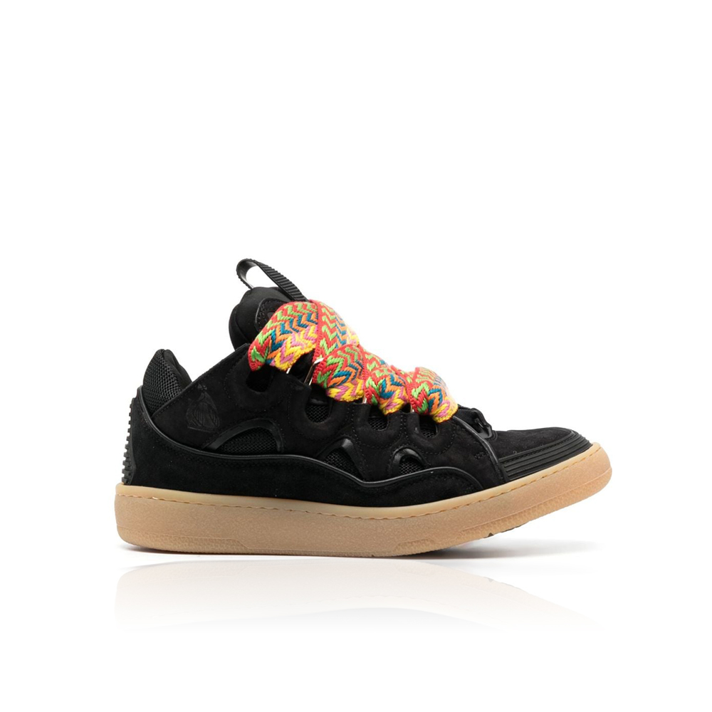 Lanvin LEATHER CURB SNEAKERS