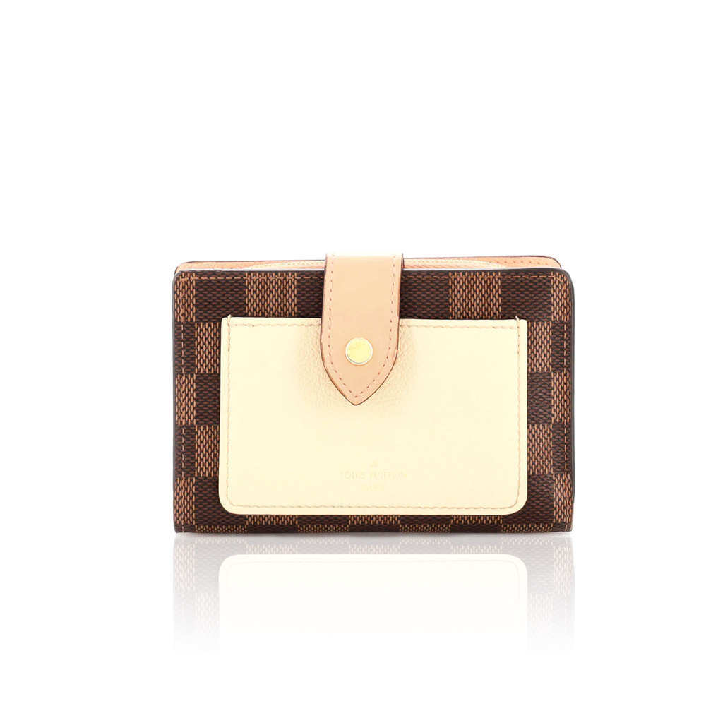 Louis Vuitton Juliette Wallet Damier with Leather