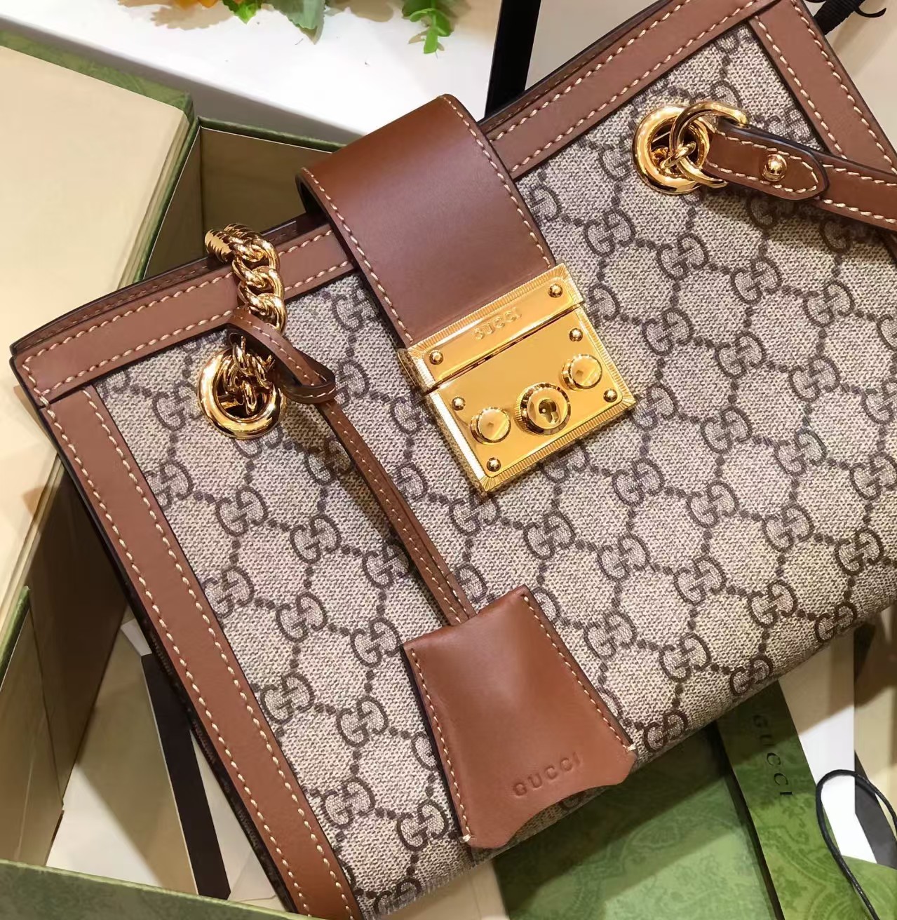 GUCCI Padlock Small Shoulder Bag