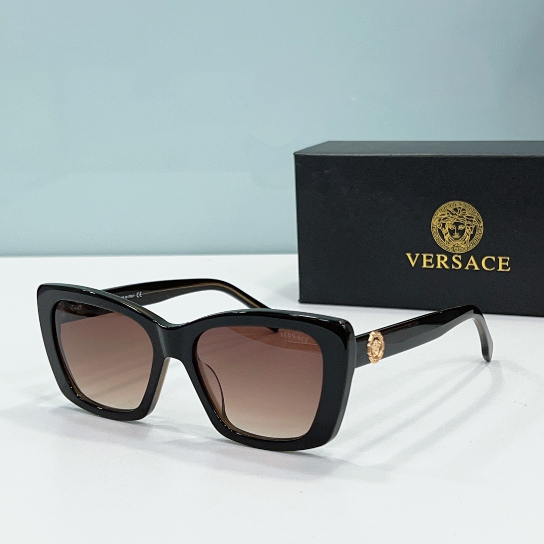 Versace  Thick Frame Sunglasses Top Quality