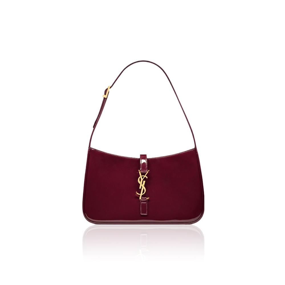 Saint Laurent YSL Patent Leather HoBo Bag