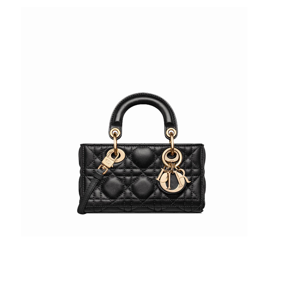 Dior Mini LADY D-JOY - Sheep leather