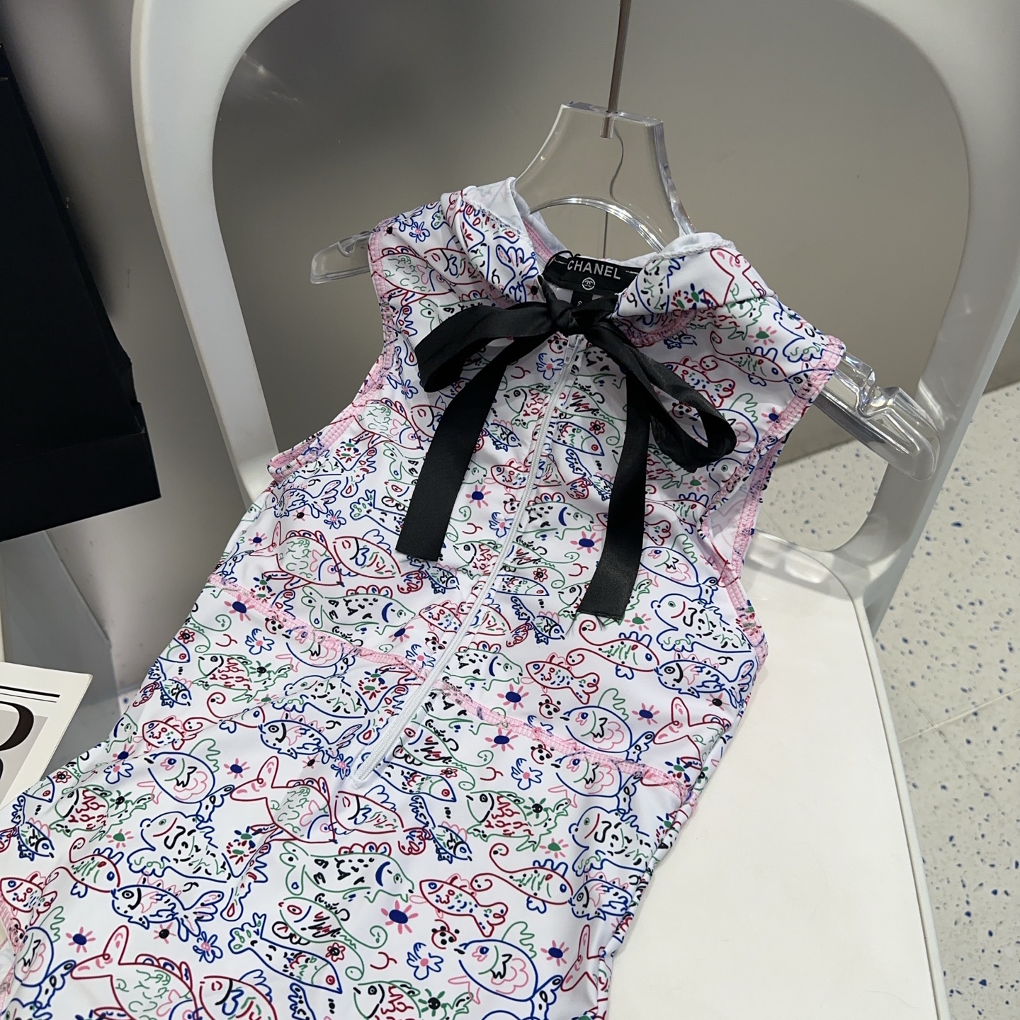 Chanel two piece Swimsuit Swimwear
