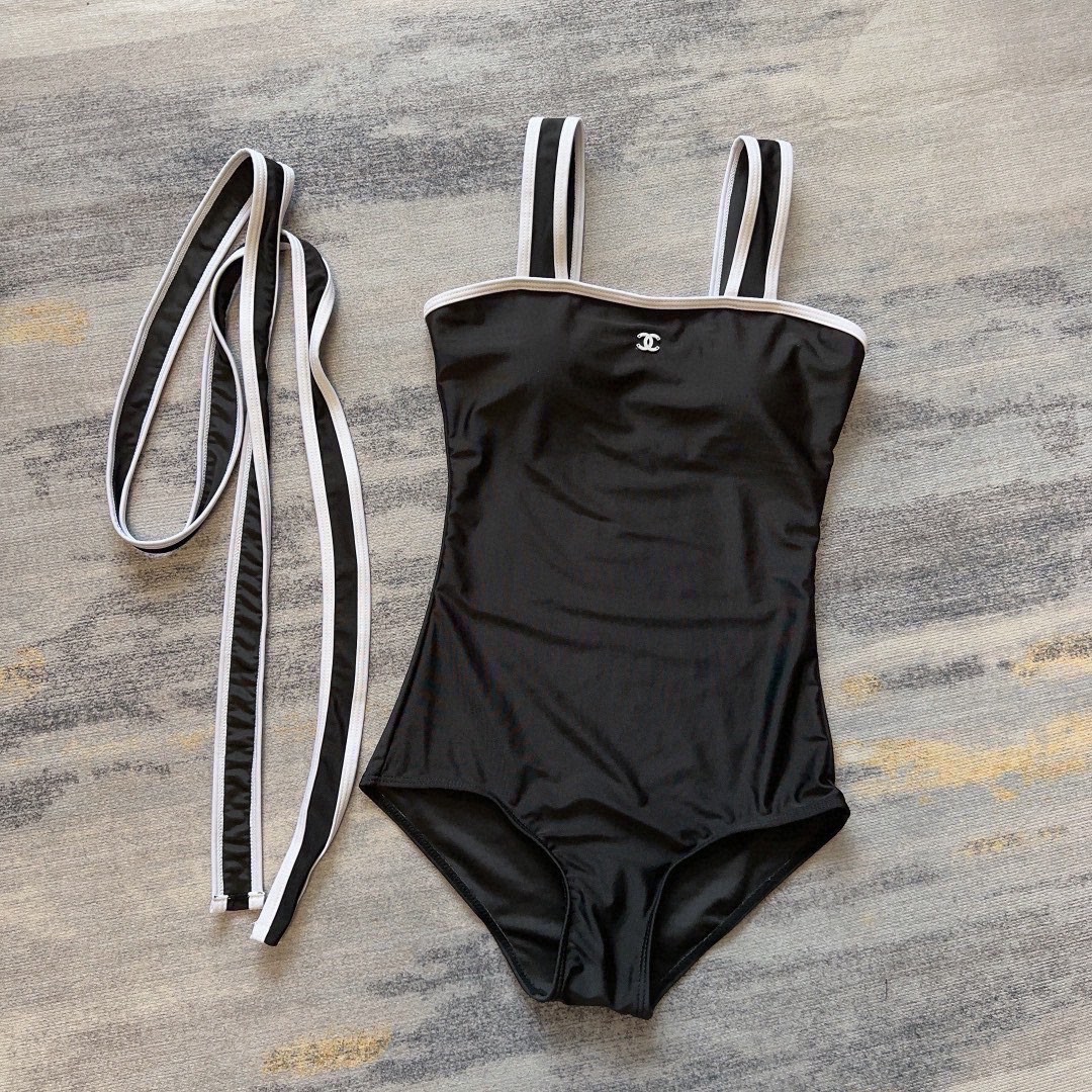 Chanel one-piece Swimsuit Swimwear