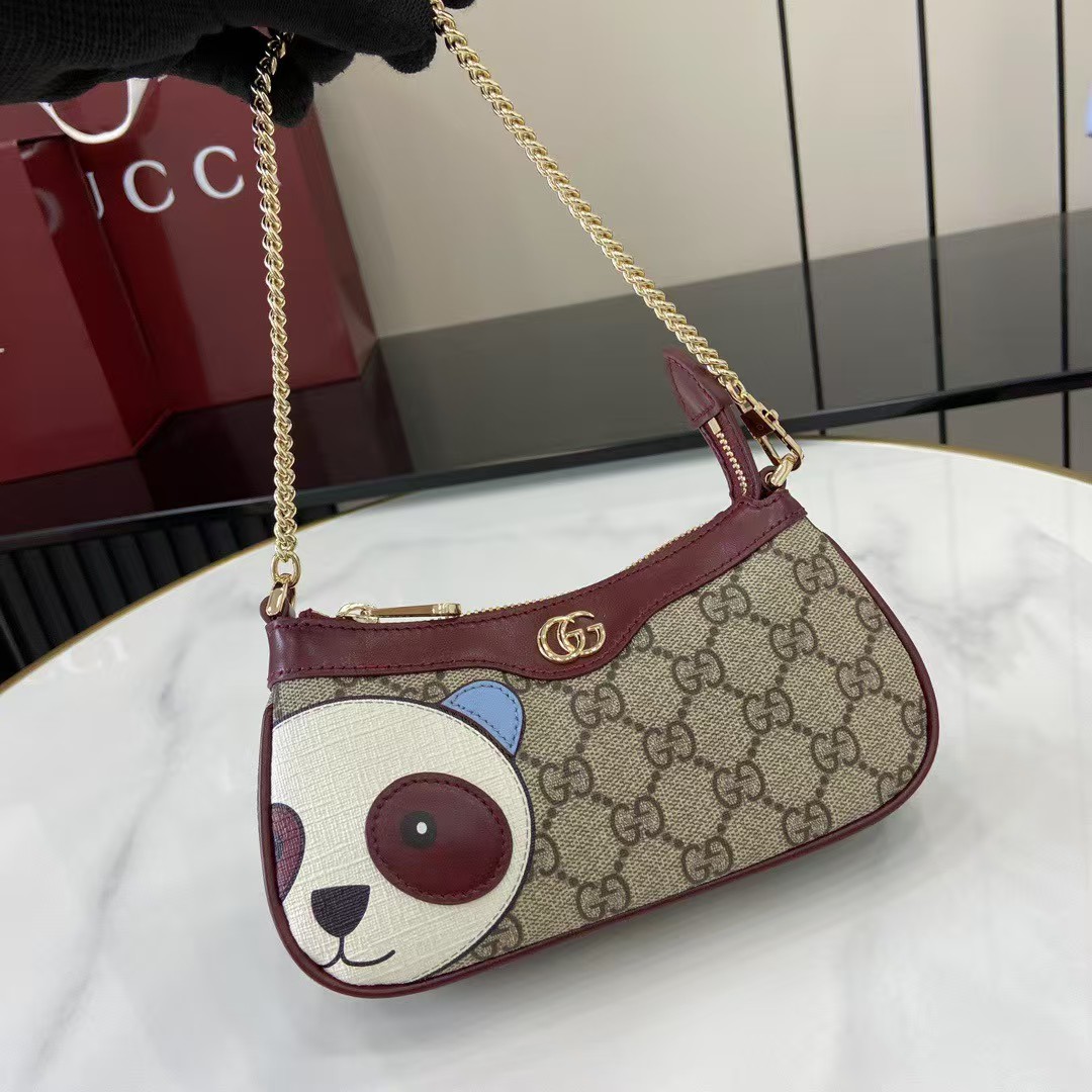 GUCCI mini bag with panda detail