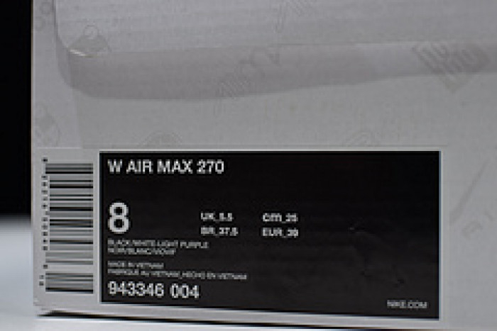 Nike AIR MAX 270 black orange 943346 004