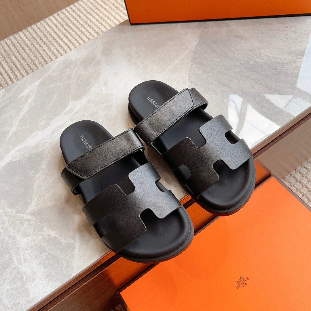 Hermes Chypre  Slide Sandals