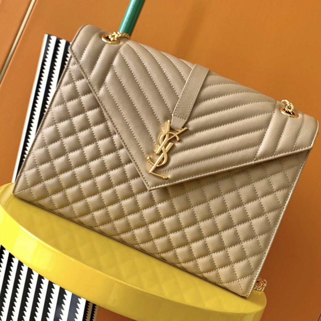 SAINT LAURENT YSL Envelope Shouder Bag Large