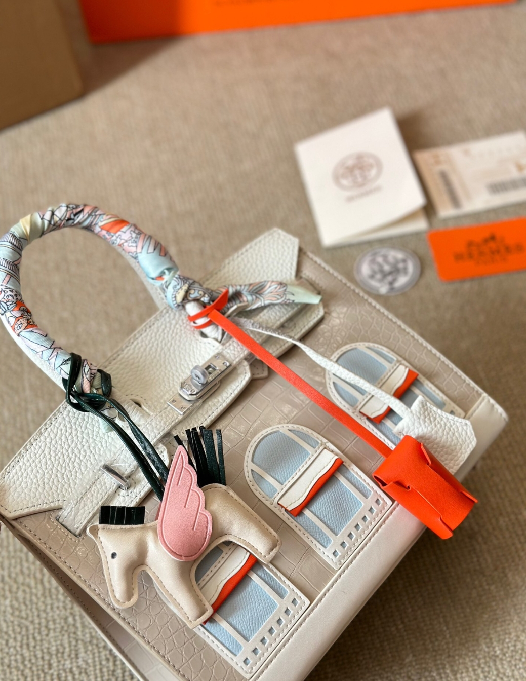 Hermes Birkinsellier Faubourg Home Bag