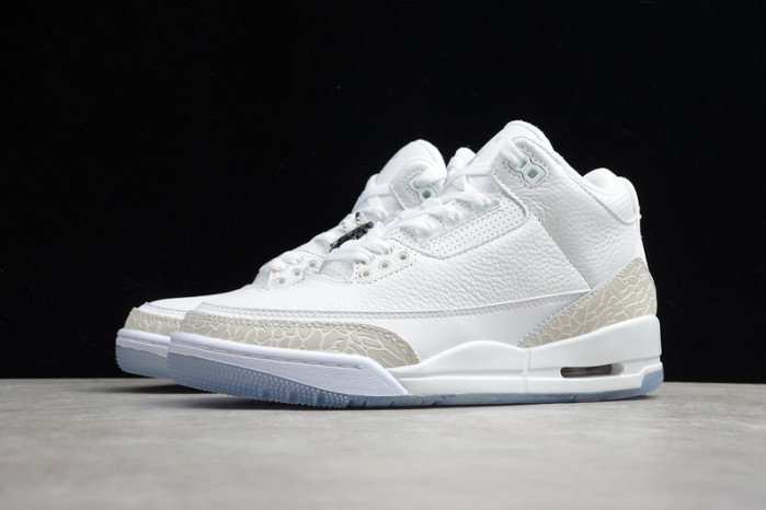 Air Jordan 3 Retro Triple White 136064-111