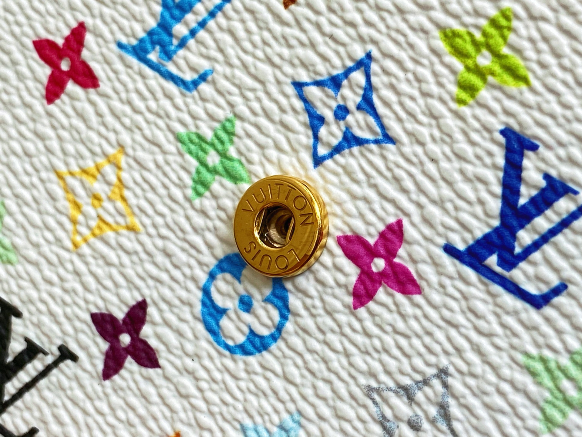 Louis Vuitton x Takashi Murakami Series Flip Wallet