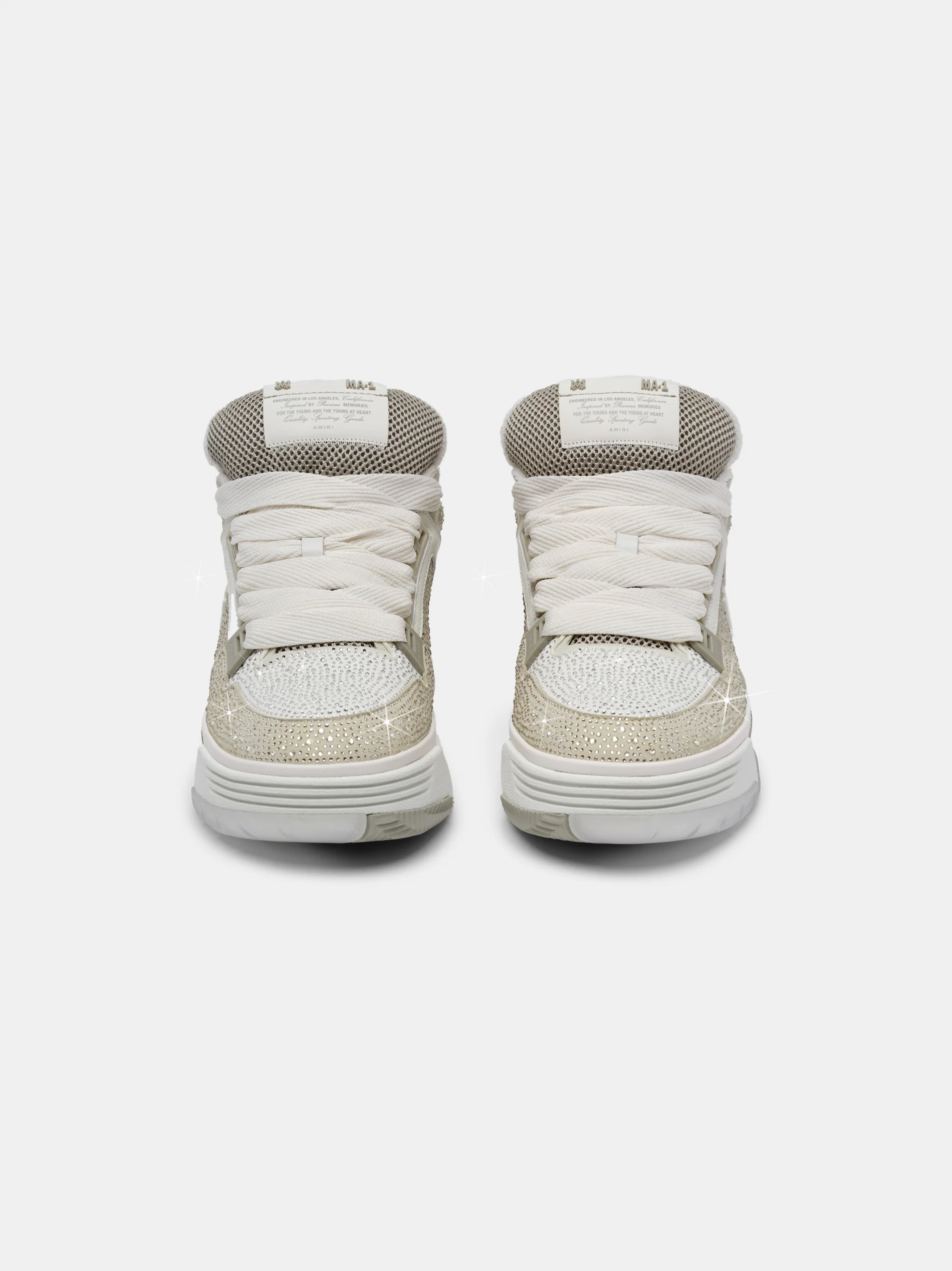 AMIRI CRYSTAL MA-1 - Alabaster