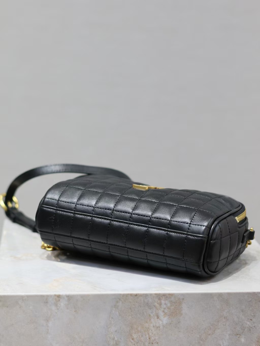 Saint Laurent YSL Leather camera bag