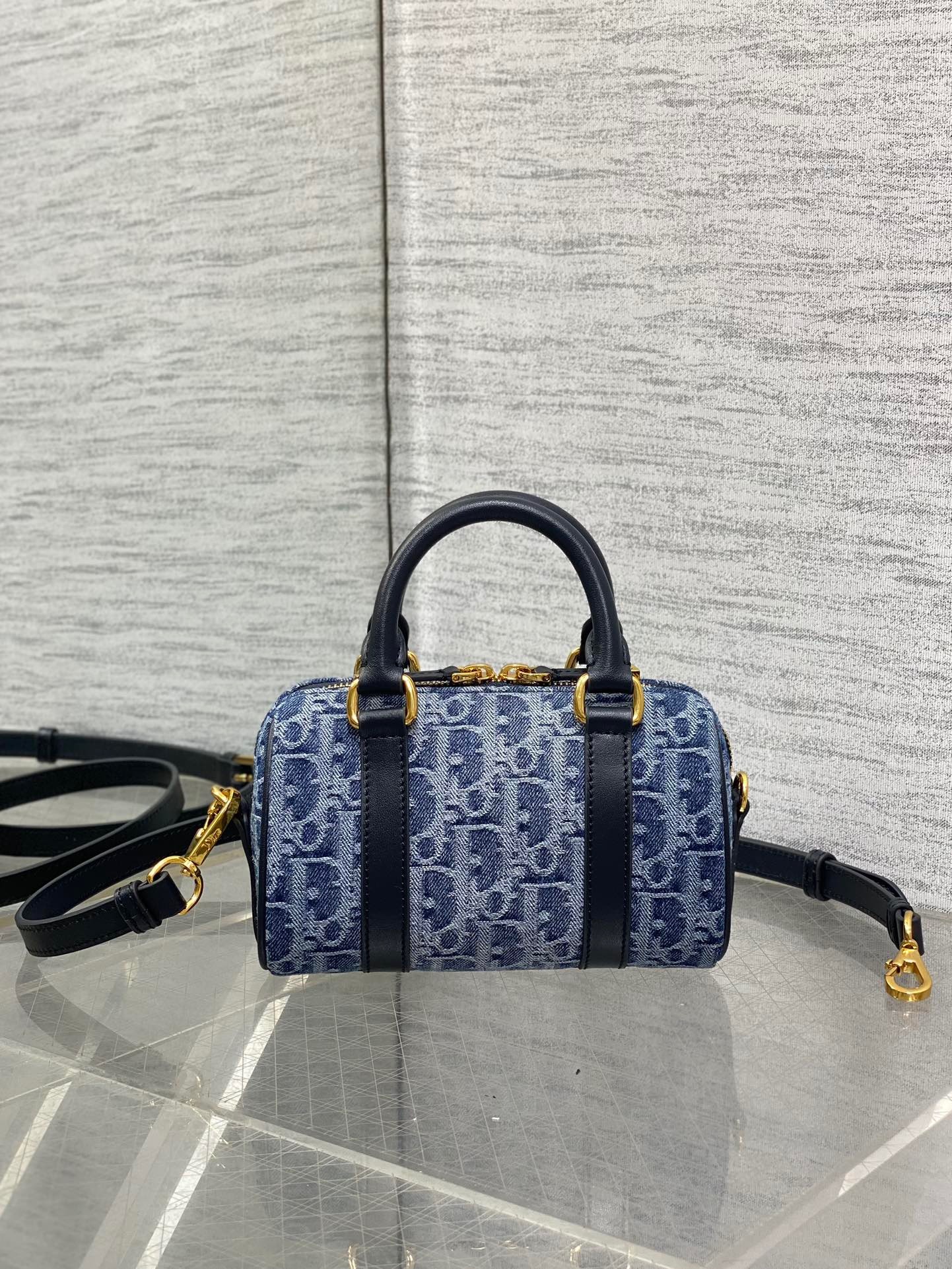 Dior Denim Groove 17 Micro Bag