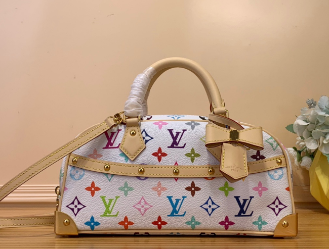 Louis Vuitton LV New Color Trendy Fashion Bag Bowling Handbag