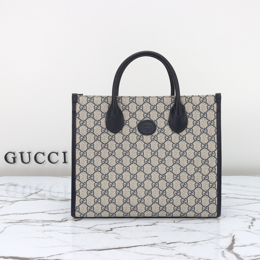 Gucci Canvas Tote Handbag