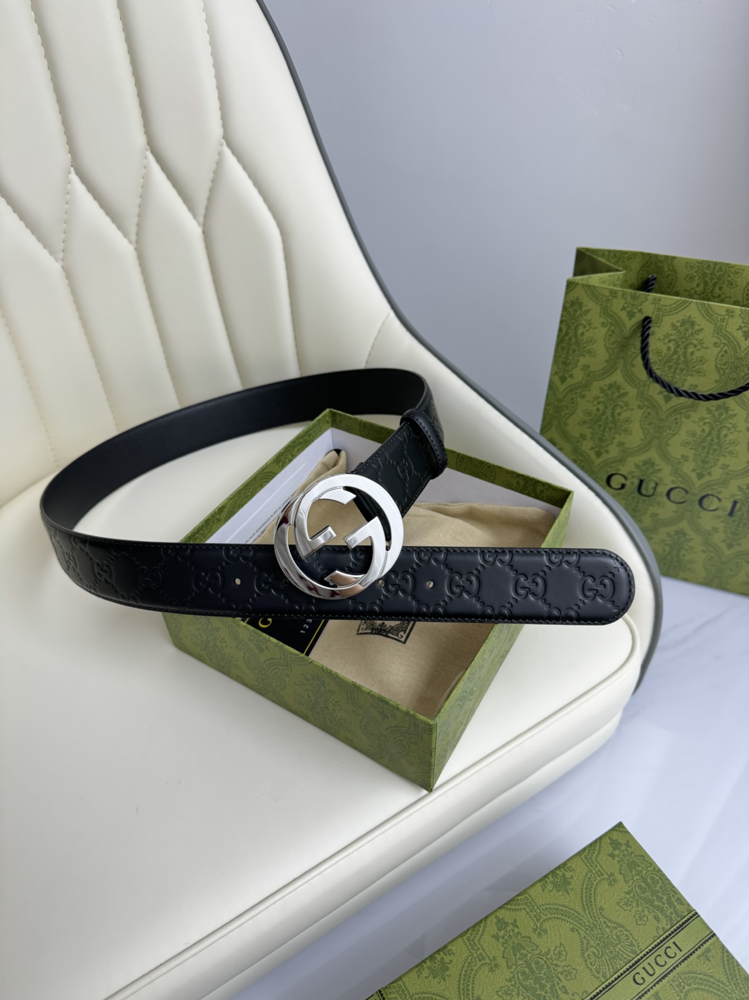 Gucci Leather Belts 1:1 Mirror Version