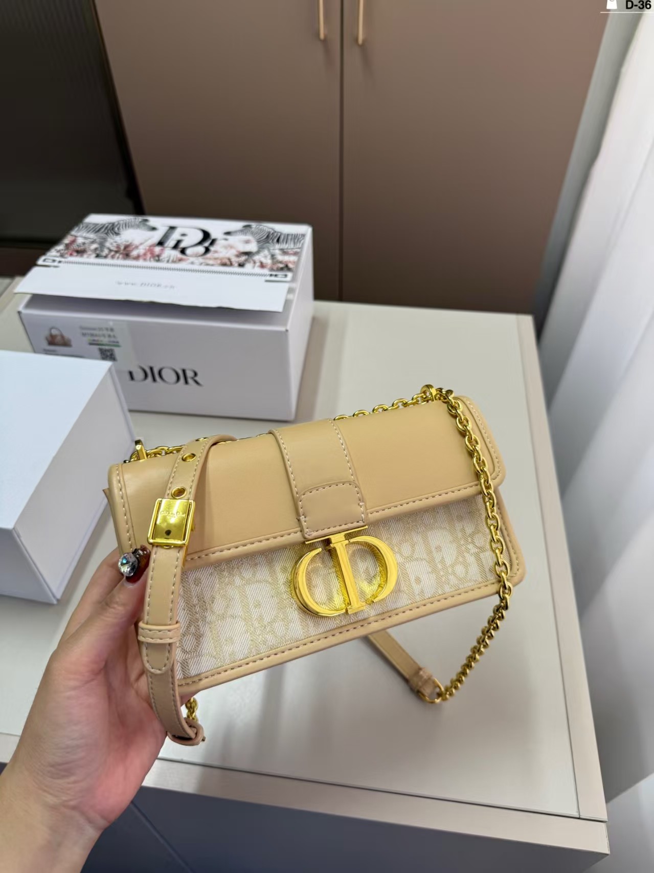 DIOR 30 Montaigne East-West chain bag