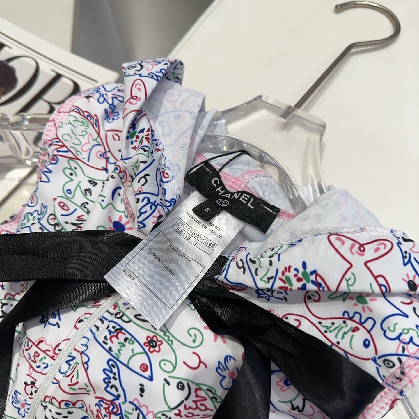 Chanel two piece Swimsuit Swimwear