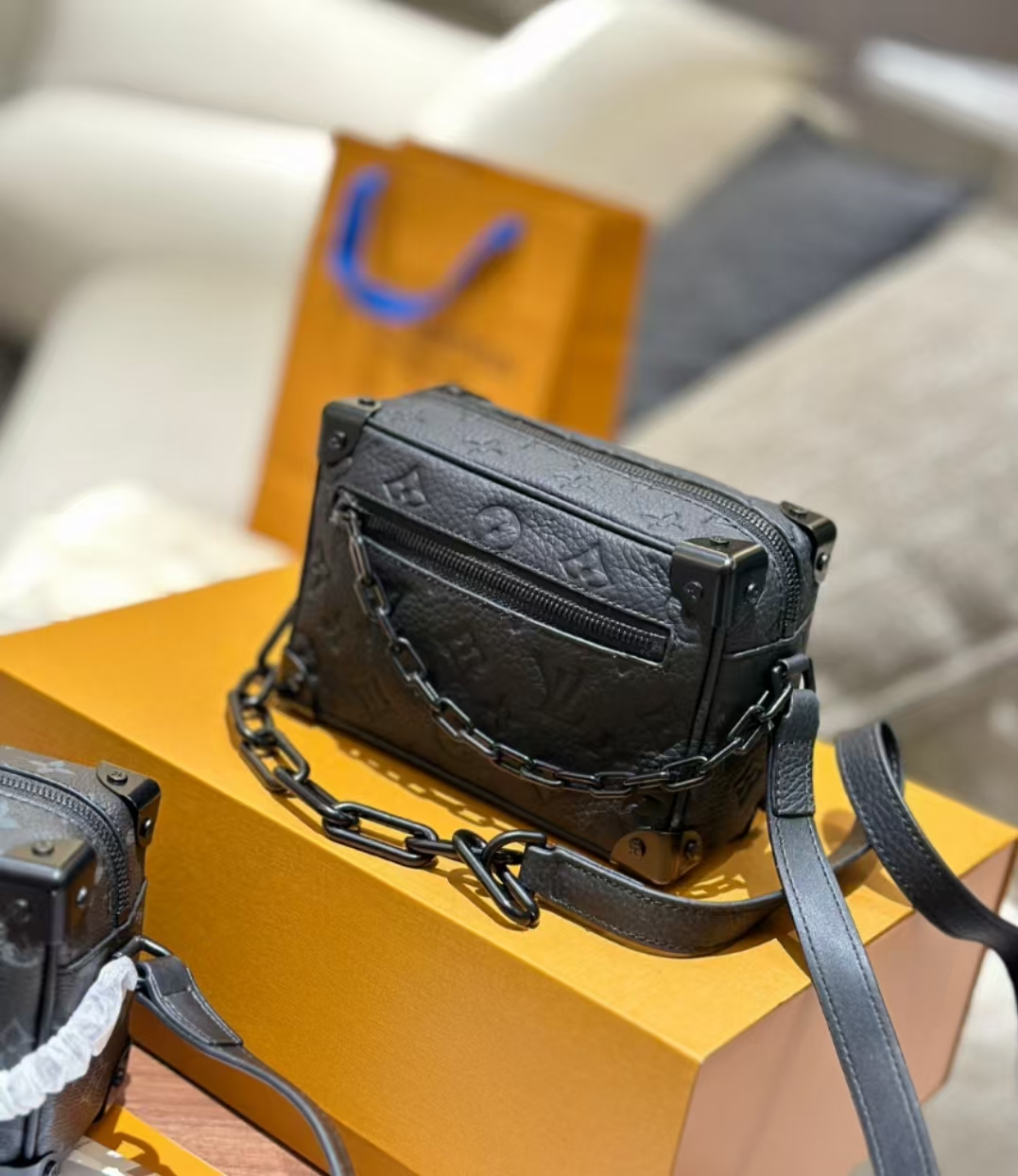 Louis Vuitton LV Box Pack Black Warrior