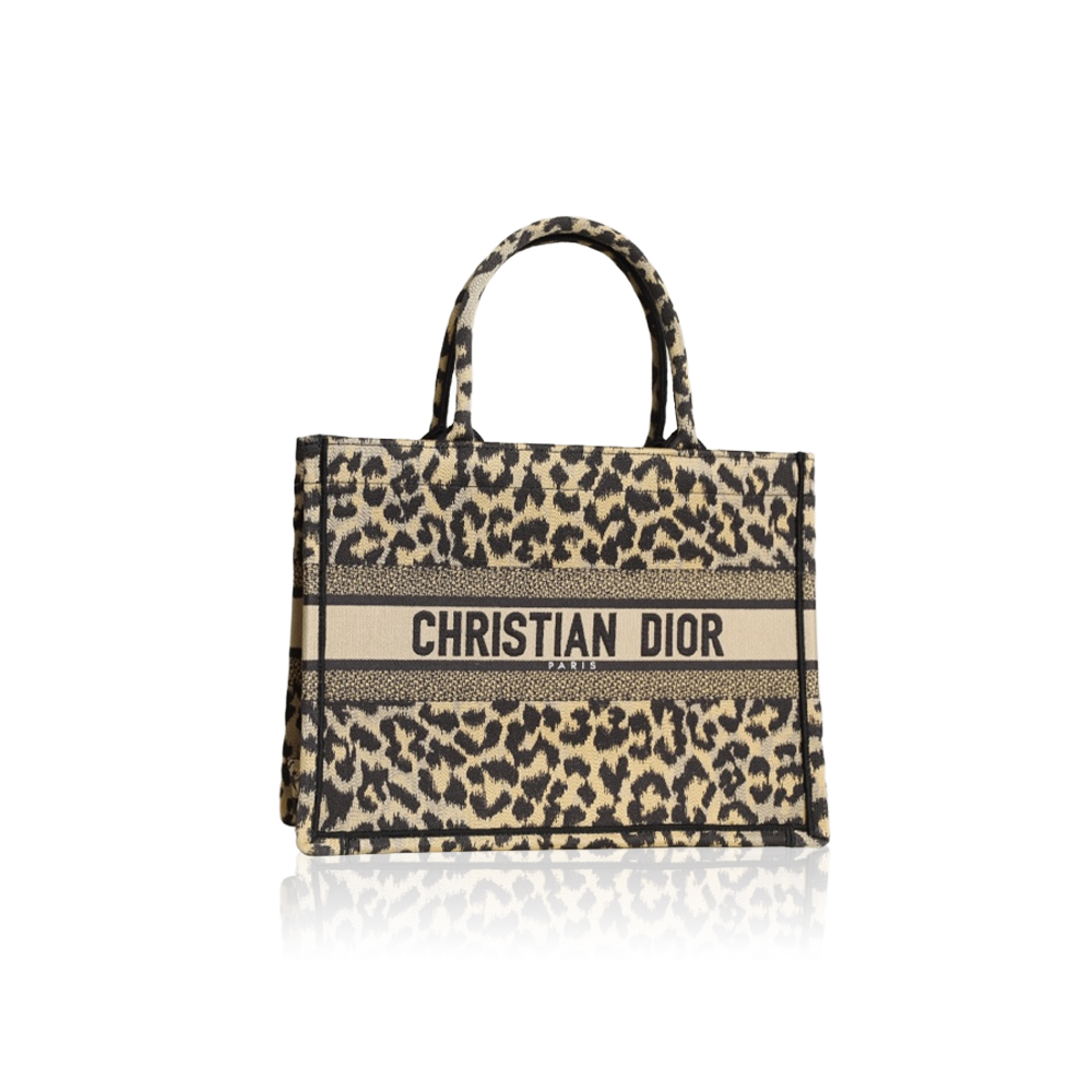Dior Book Tote Medium Beige Multicolor Mizza Embroidery M1296ZRHM_M918