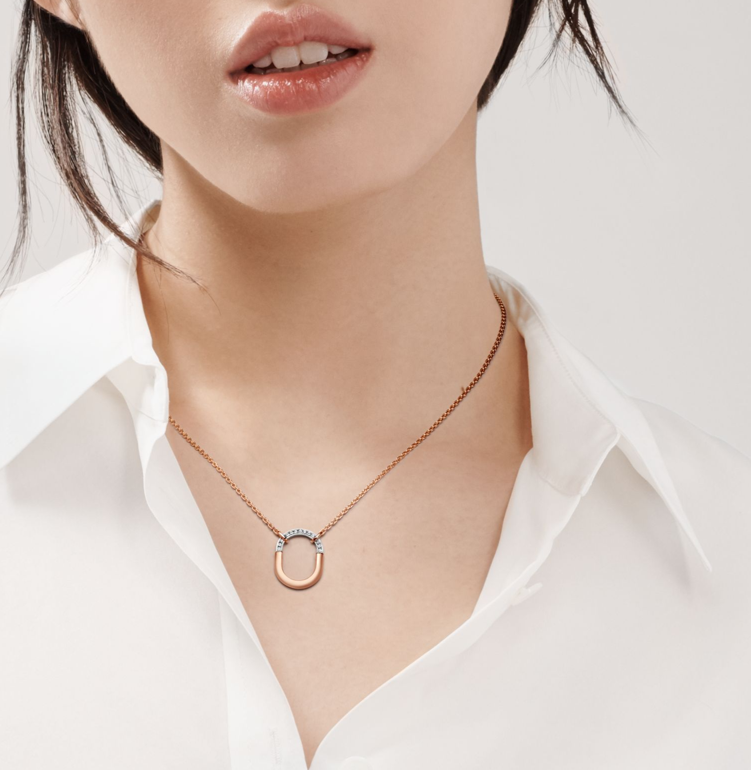 Tiffany Lock Series Small Necklace