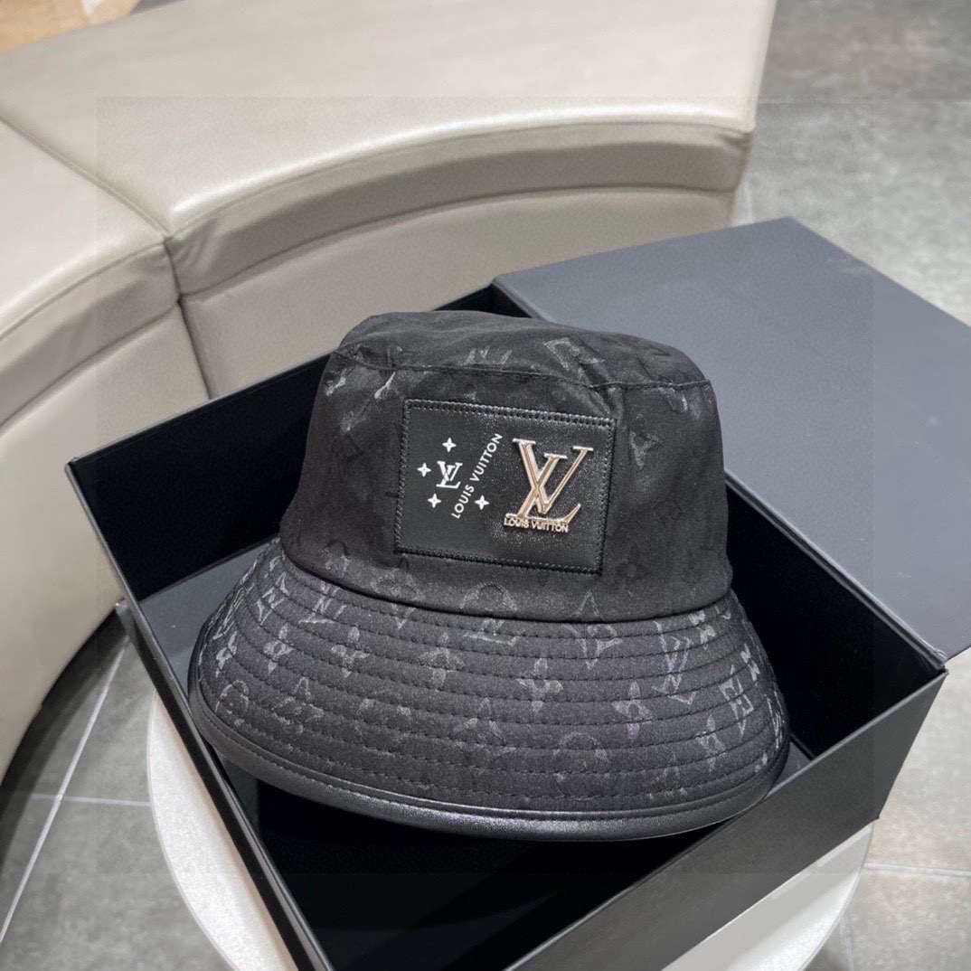 Louis Vuitton LV Exquisite Embroidered Fisherman's Hat  Sunhat