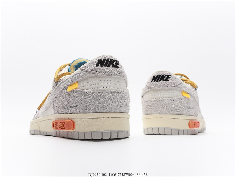 OFF WHITE X Nike Dunk SB Low The 50 NO.34 DJ0950-102