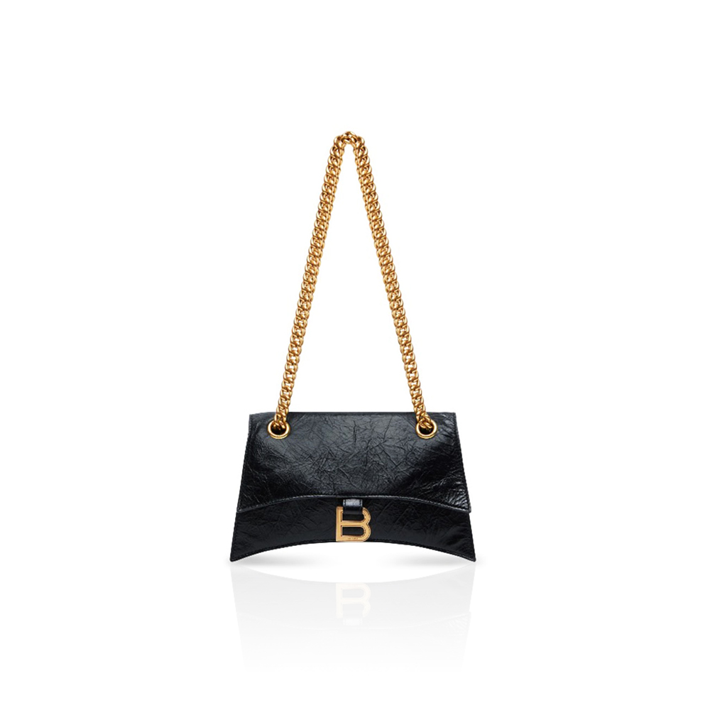 Balenciaga Crush Embossed Calf Leather Bag