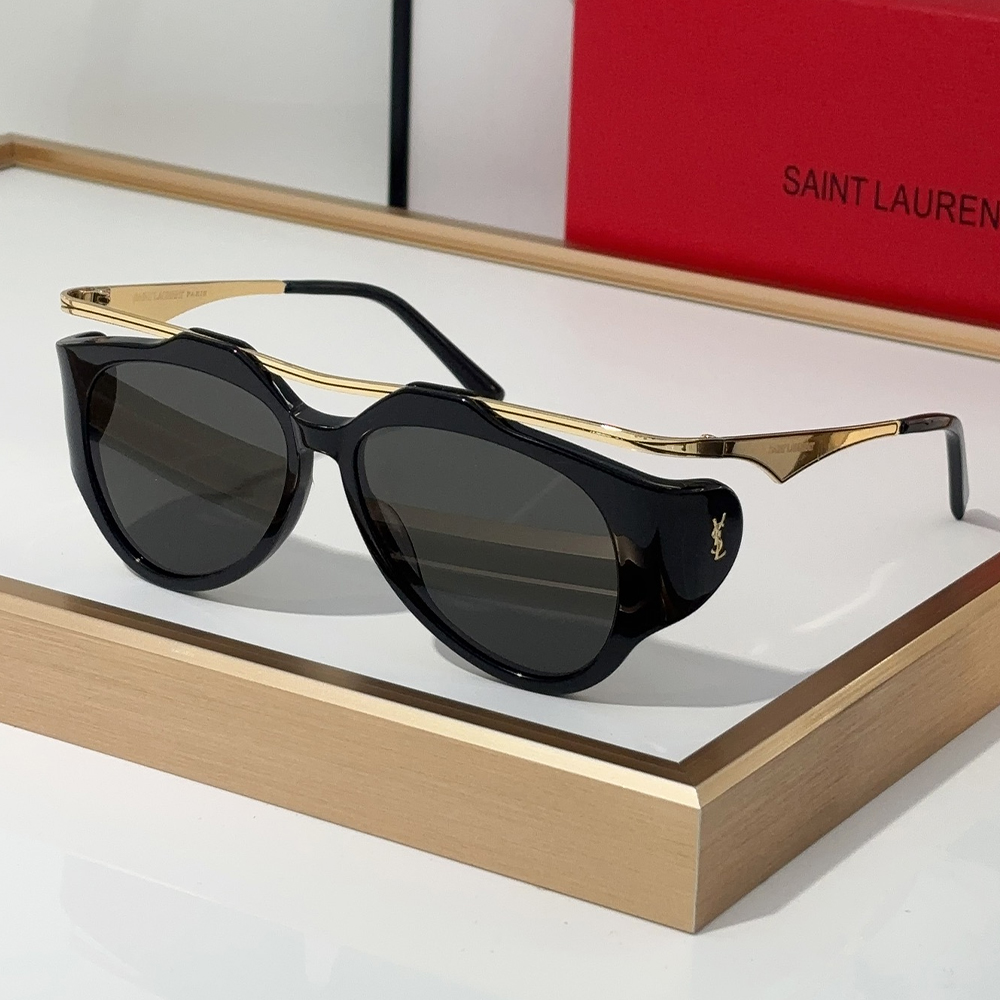 Saint Laurent YSL Eye Protection Light-proof Sunglasses Top Quality