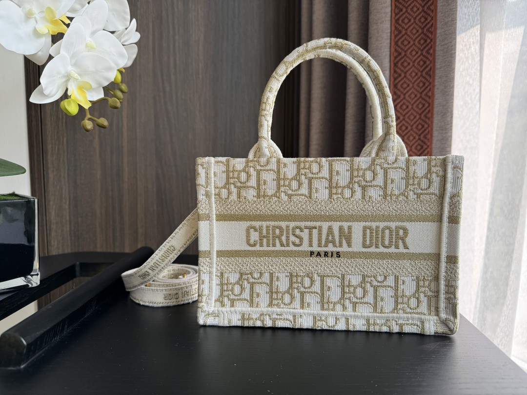Dior Oblique print Mini Book Tote