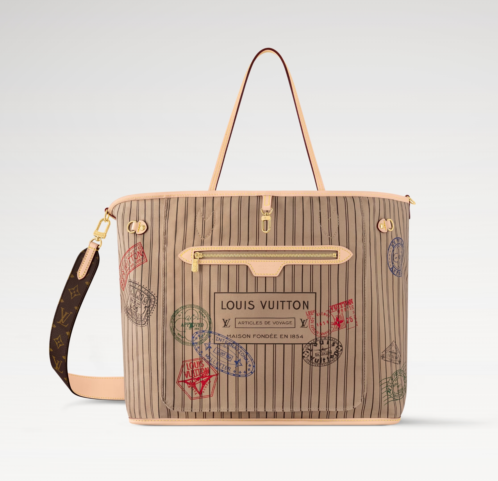 Louis Vuitton Neverfull Bandoulière Inside Out GM