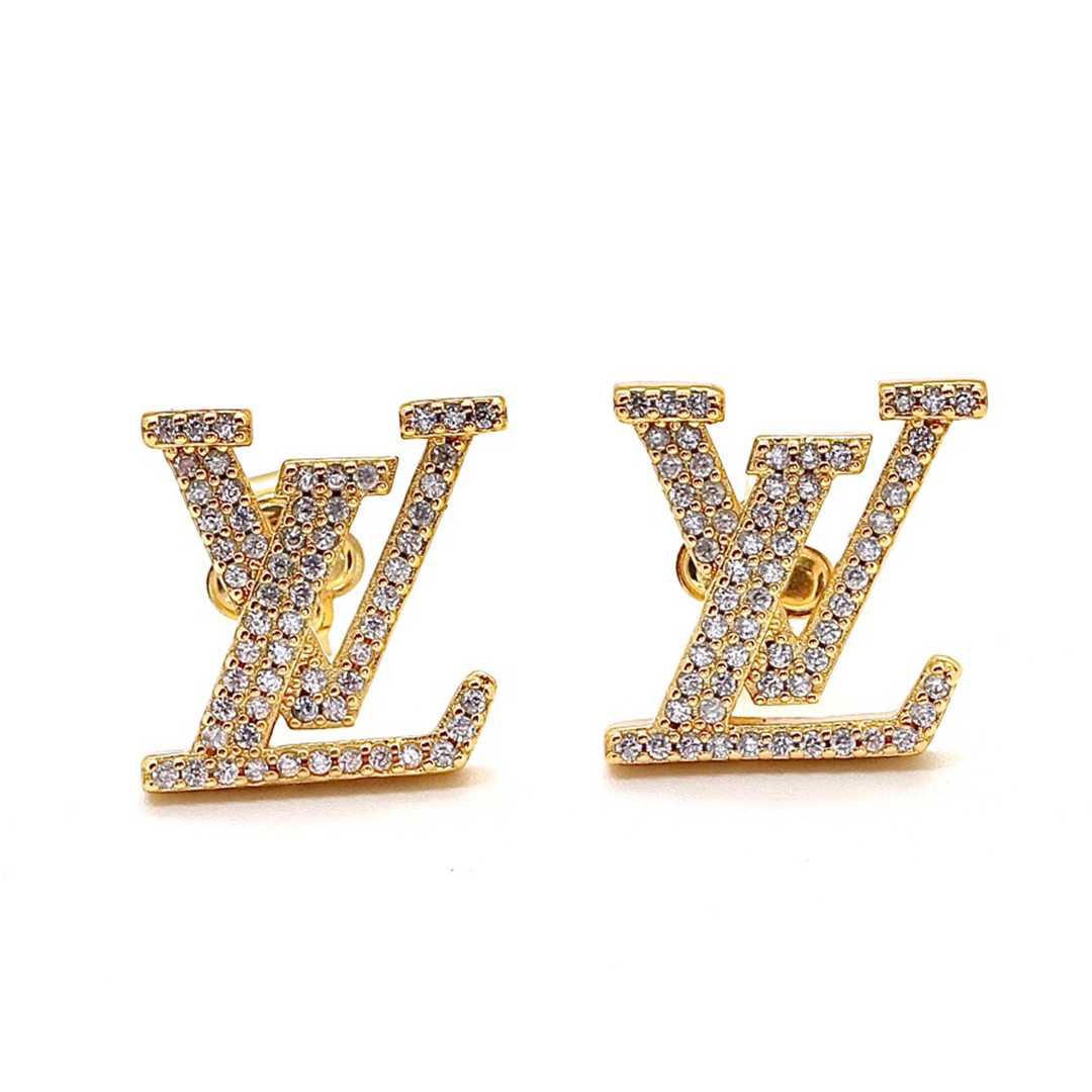 Louis Vuitton lconic Diamond Earrings Jewelry